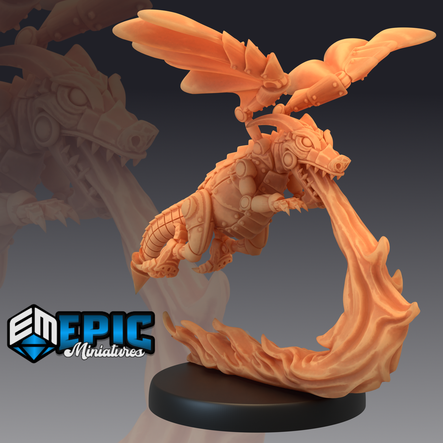 Dragon Whelp 3 Miniature | Great For Fantasy Rpgs - Tabletop RPG & D&D miniature. Perfect for wargaming & collectors.