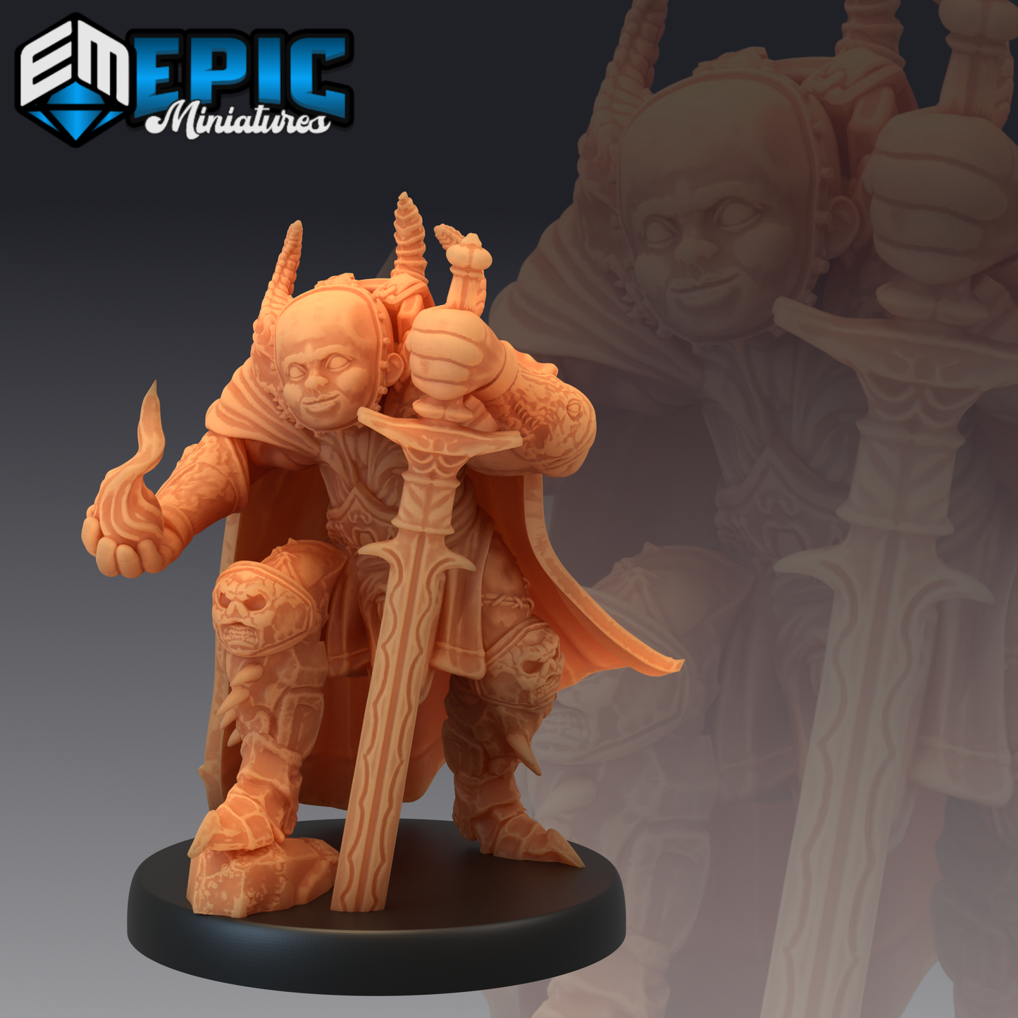 Legion Devil 1 Miniature | A Must-Have For Miniature Collectors - Tabletop RPG & D&D miniature. Perfect for wargaming & colle