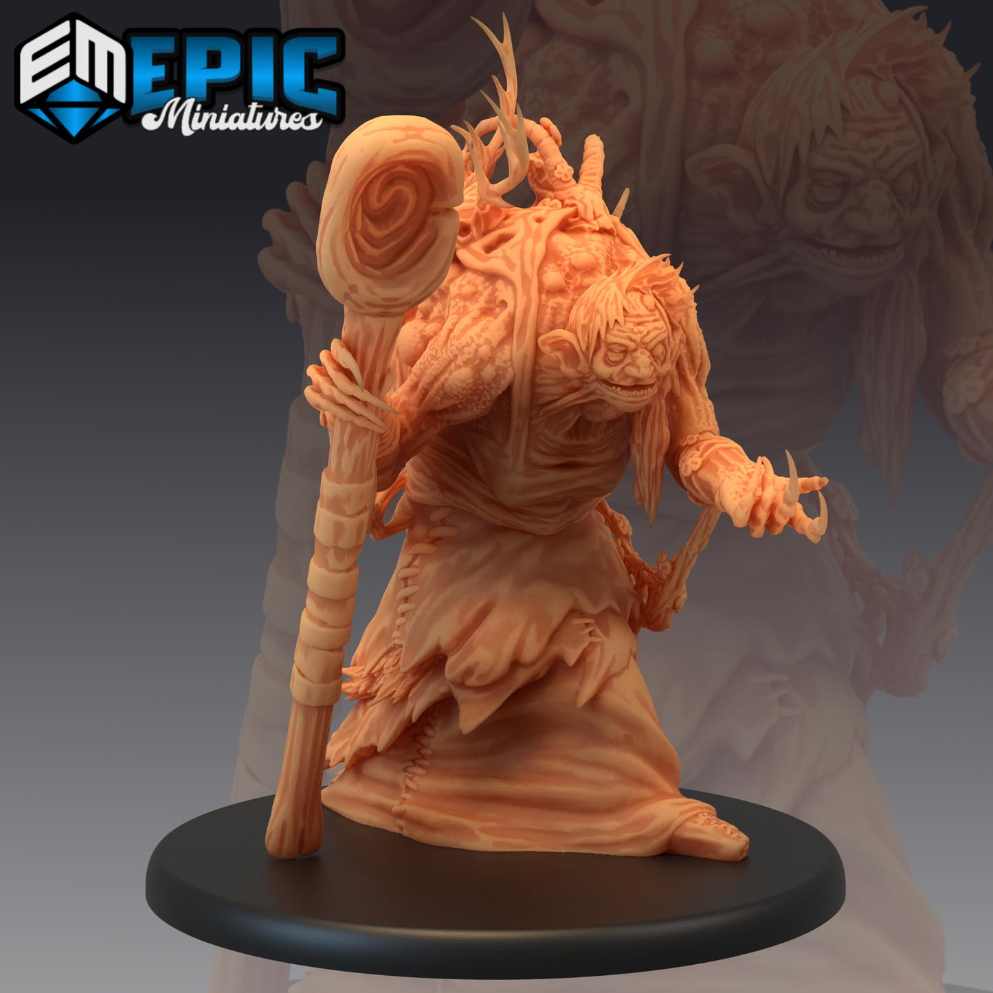 Annis Hag Miniature | Perfect For Tabletop Gaming - Tabletop RPG & D&D miniature. Perfect for wargaming & collectors.