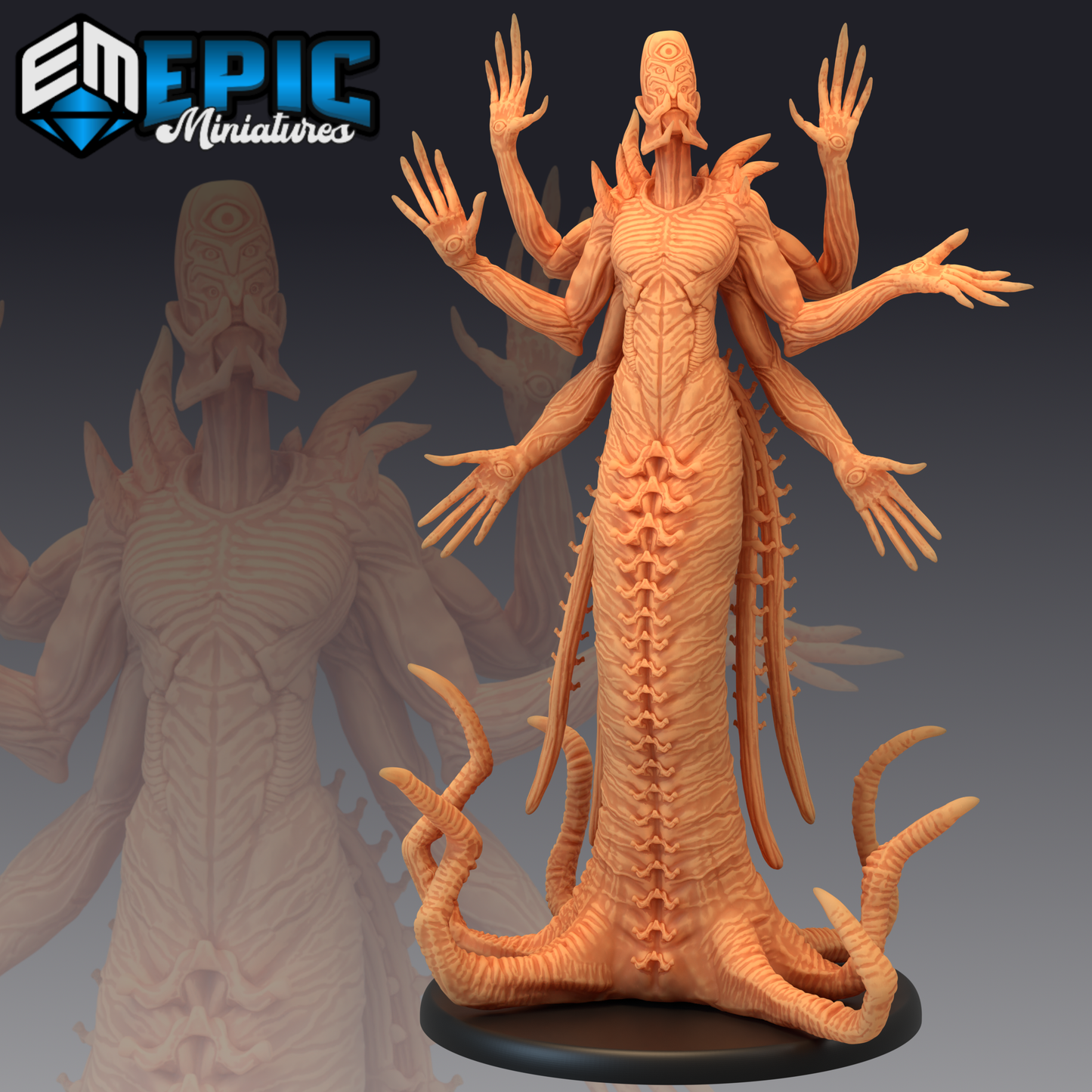 Nightmare Overseer 1 Miniature | Enhance Your Tabletop Battles - Tabletop RPG & D&D miniature. Perfect for wargaming & collec