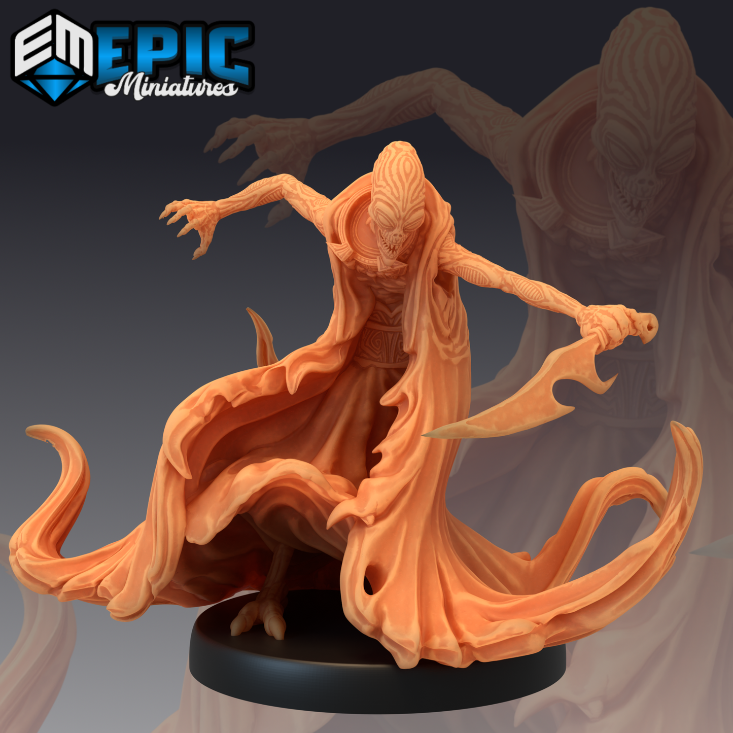 Ultro Demon 1 Miniature | A Must-Have For Miniature Collectors - Tabletop RPG & D&D miniature. Perfect for wargaming & collec
