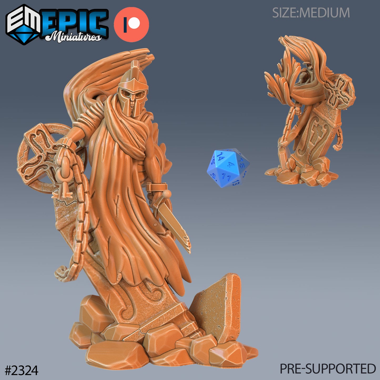 Graveyard Ghost 2 Miniature | Bring Your Adventures To Life - Tabletop RPG & D&D miniature. Perfect for wargaming & collector
