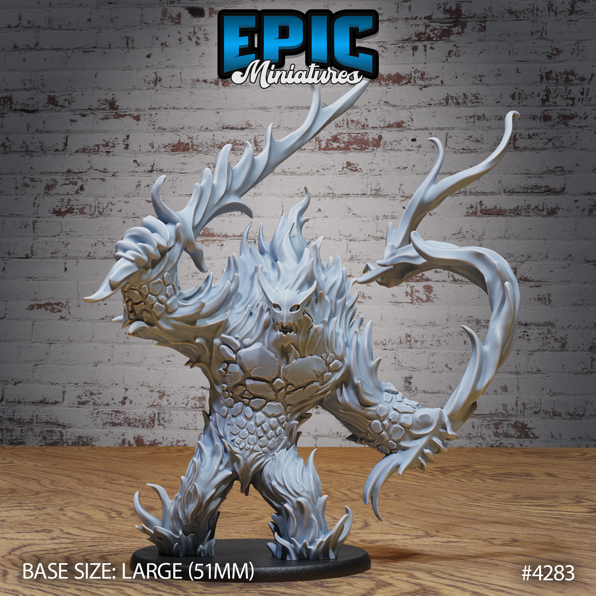 Fire Elemental Miniature