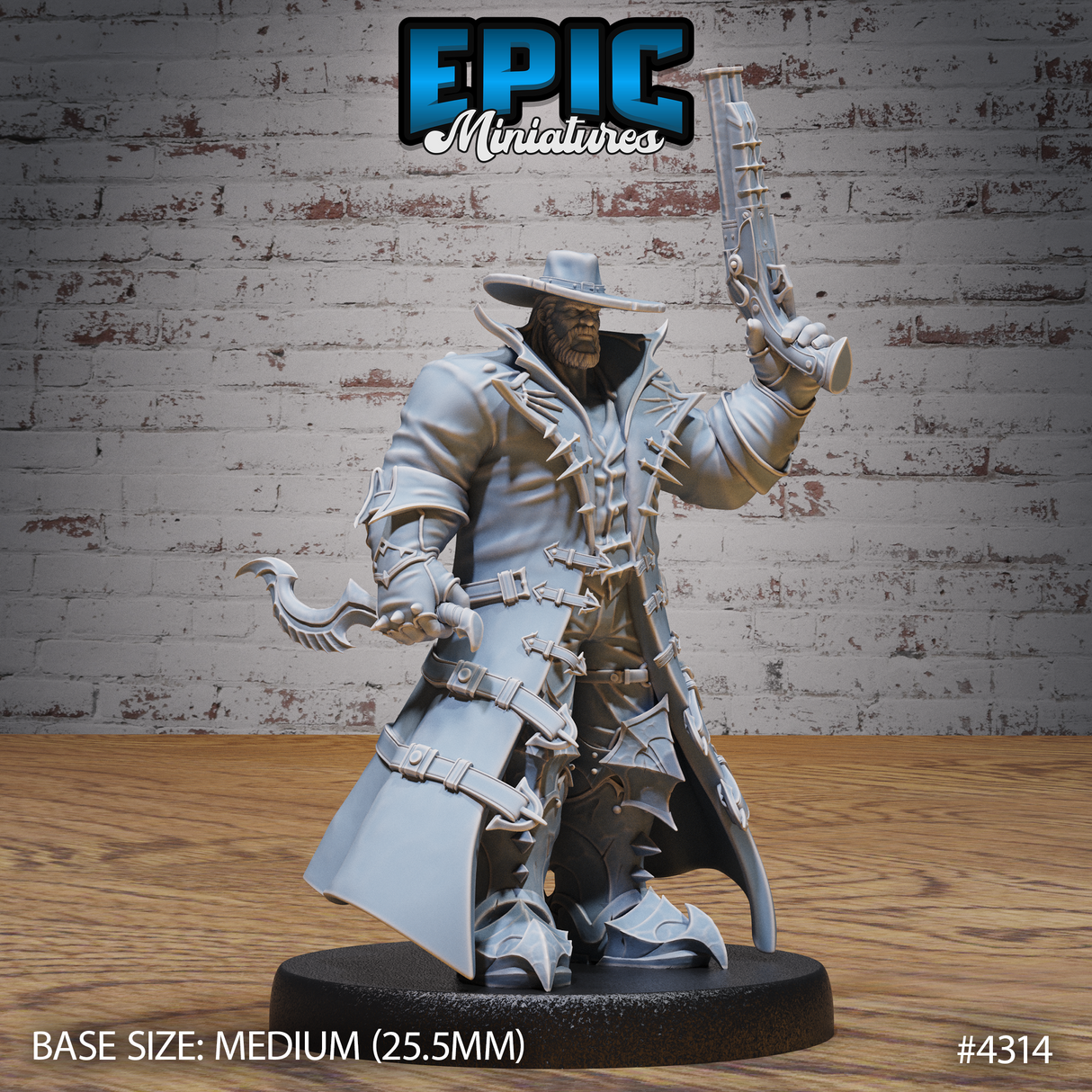 Demon Hunter Miniature