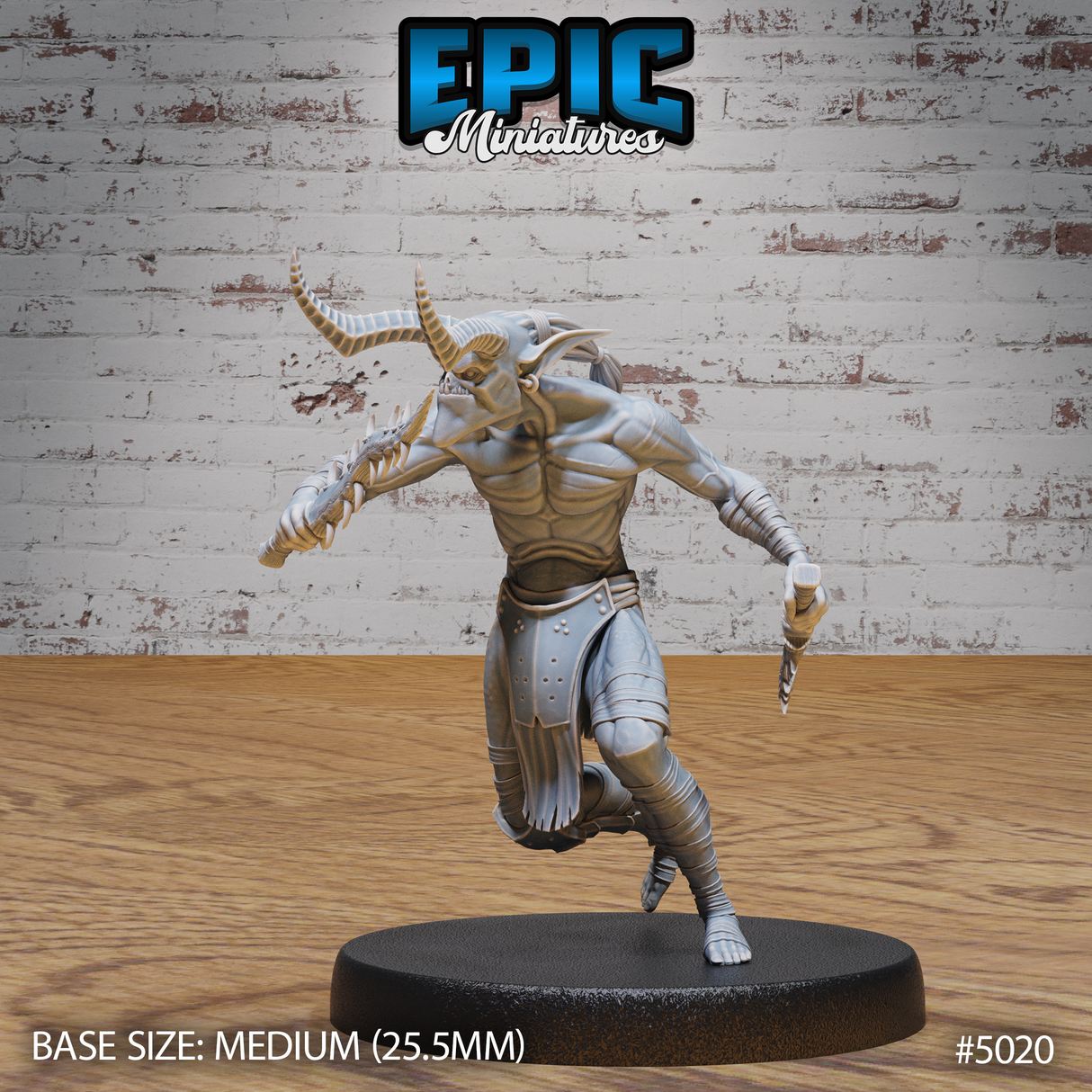 Lower Devil Warrior Miniature