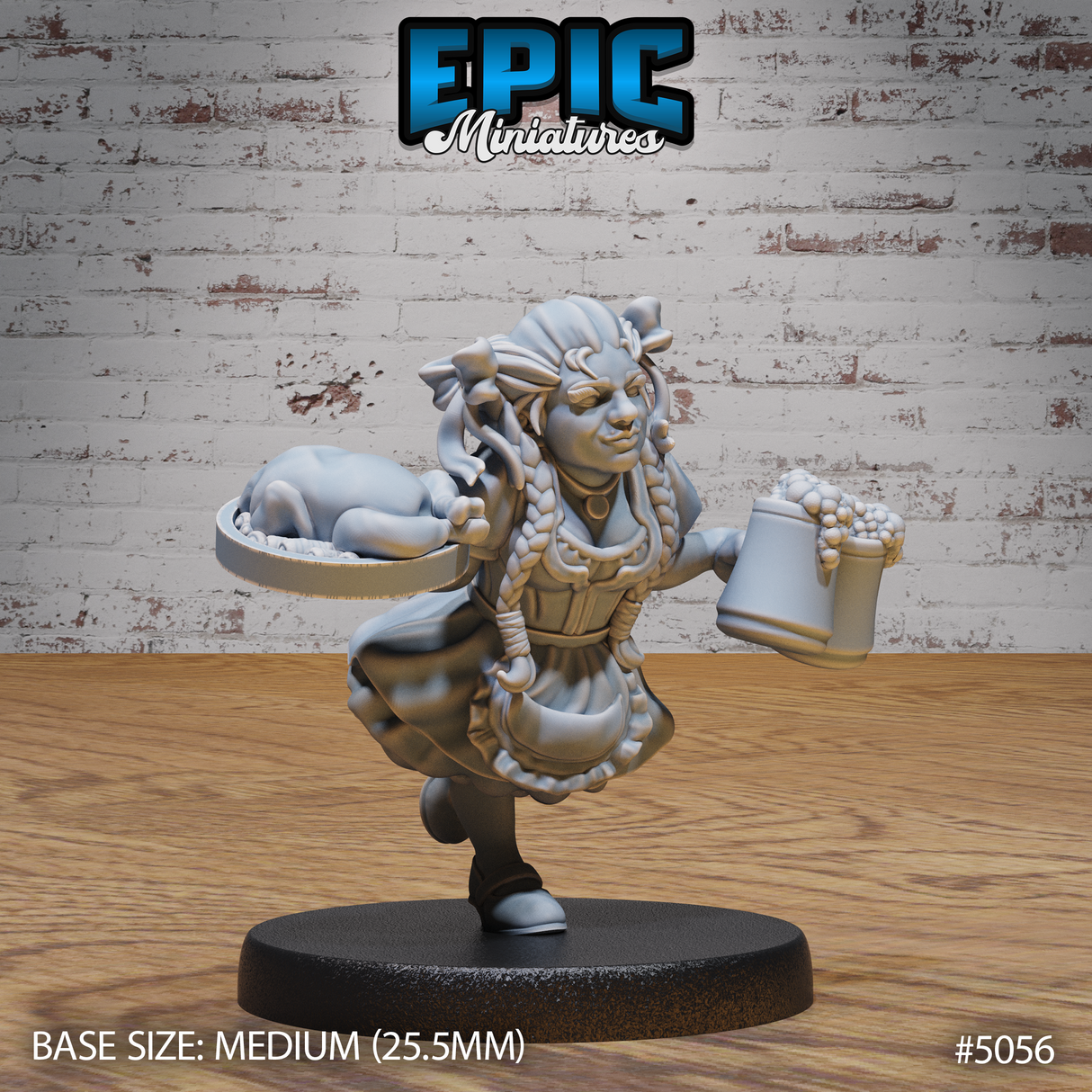 Halfling Villager Miniature