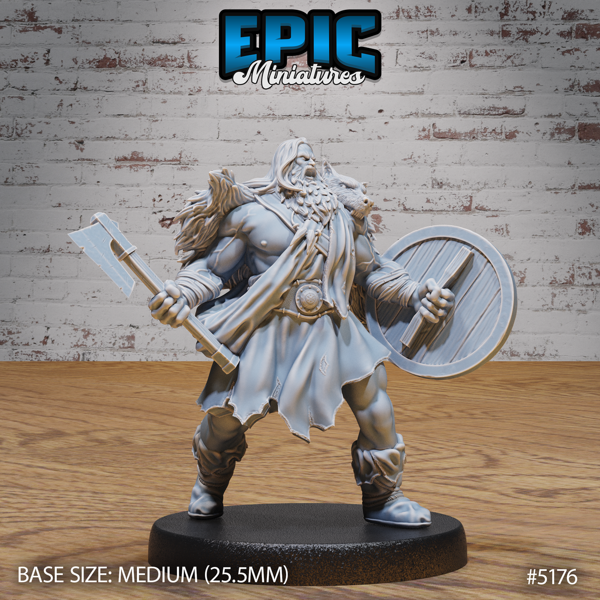Berserker Viking Miniature