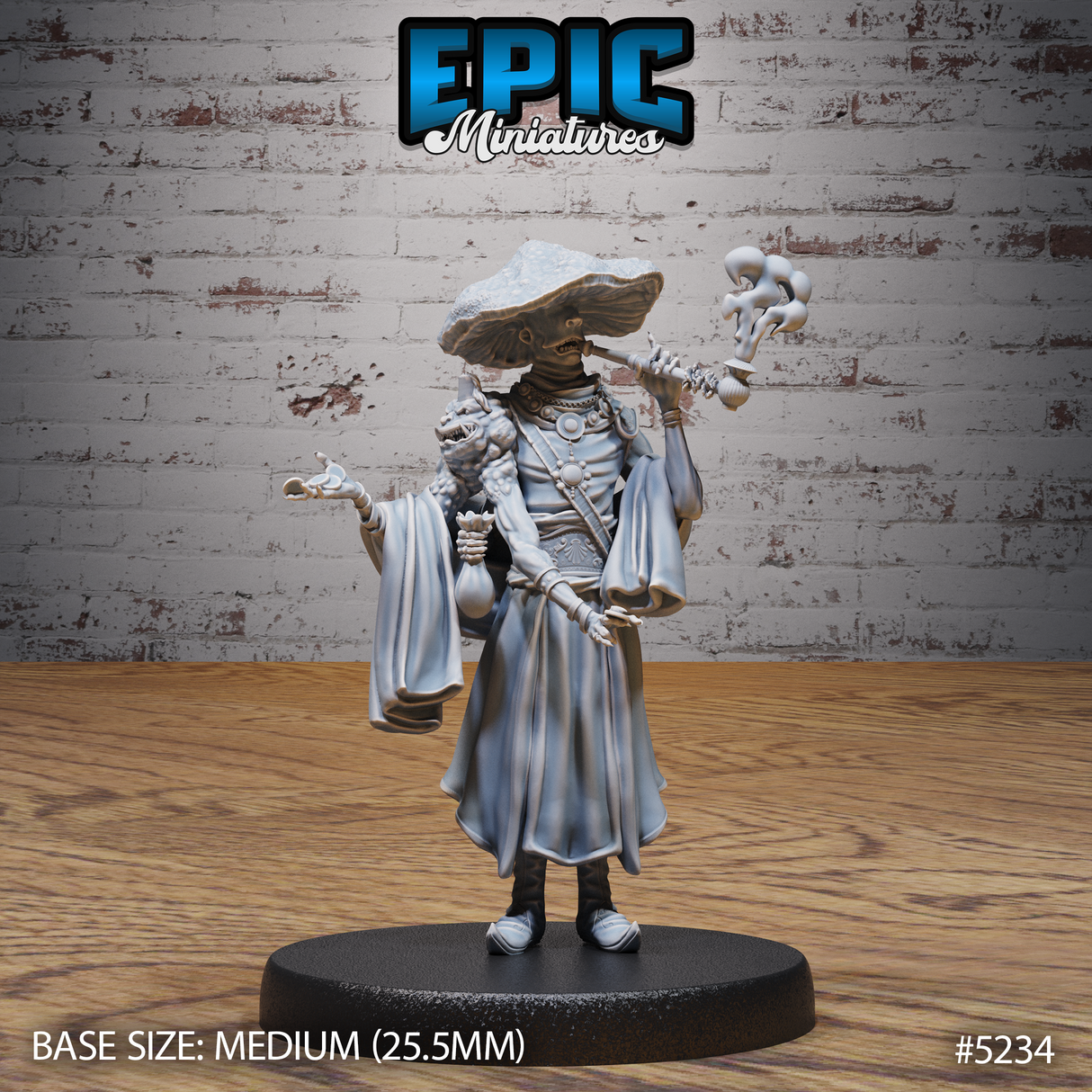 Oriental Fungi Merchant Miniature
