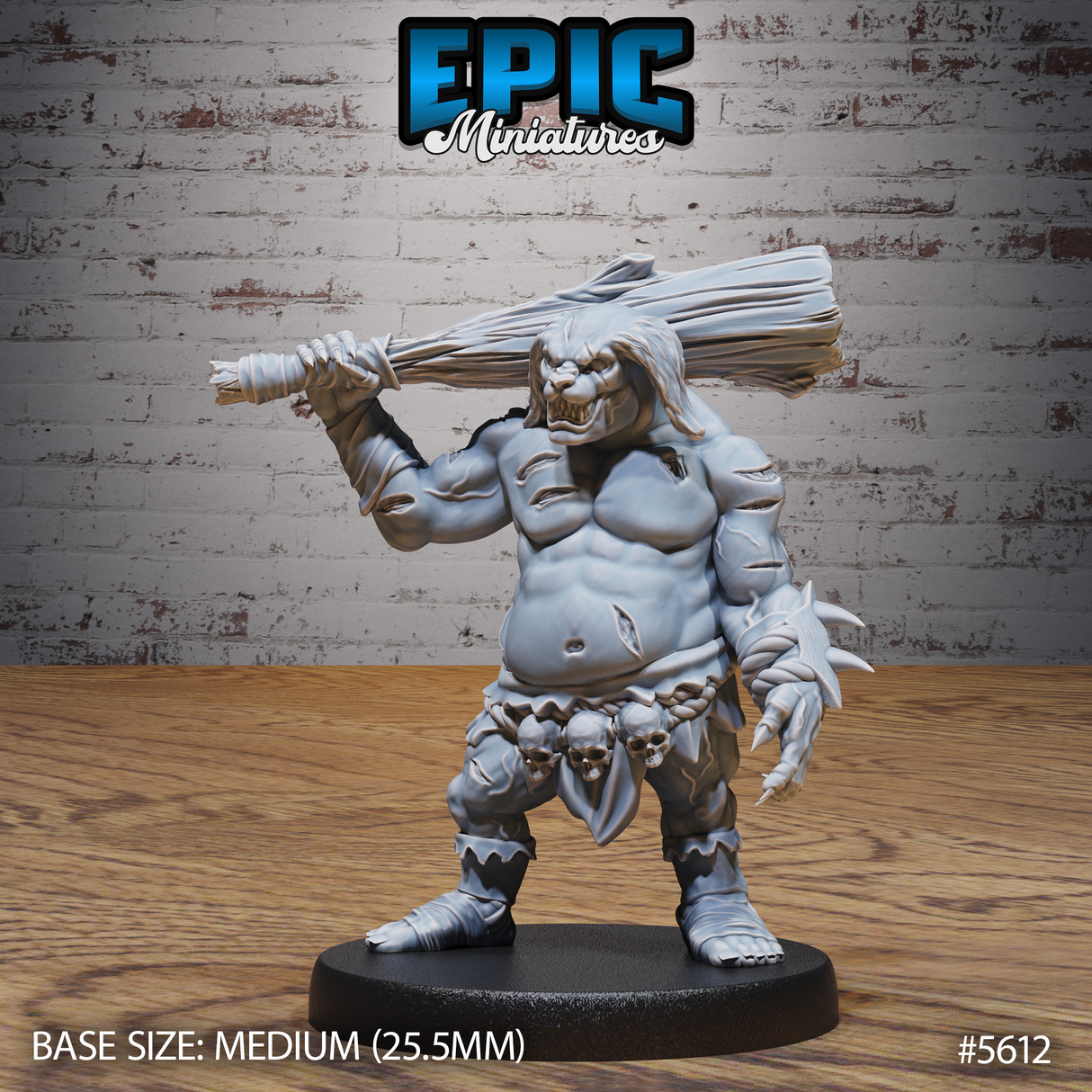 Rabbit Folk Brute Miniature