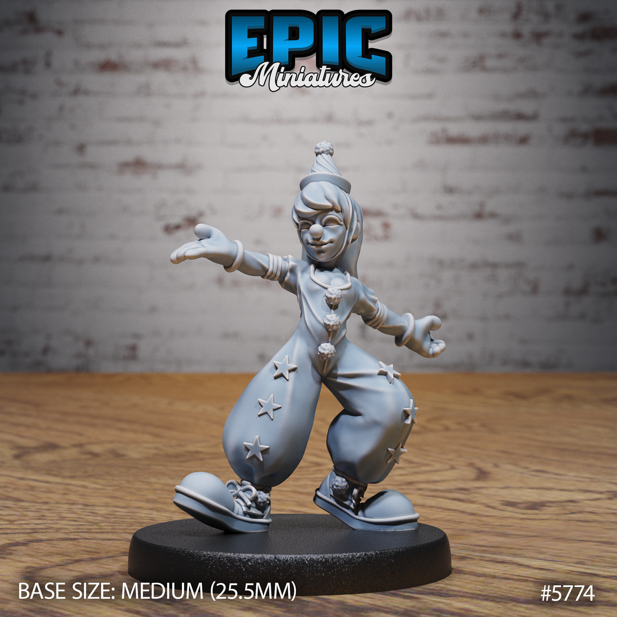 Circus Clown Set Miniature