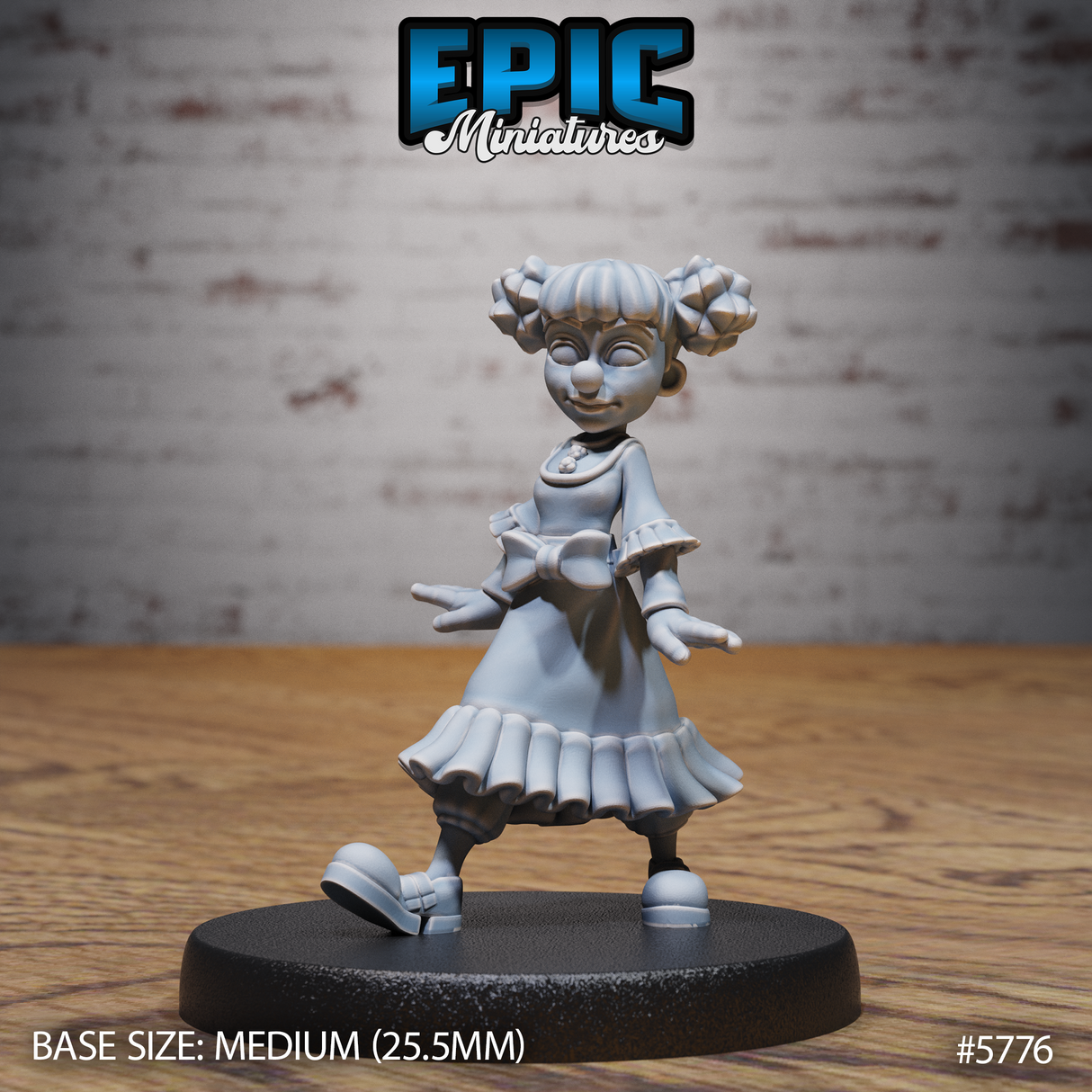 Circus Clown Set Miniature