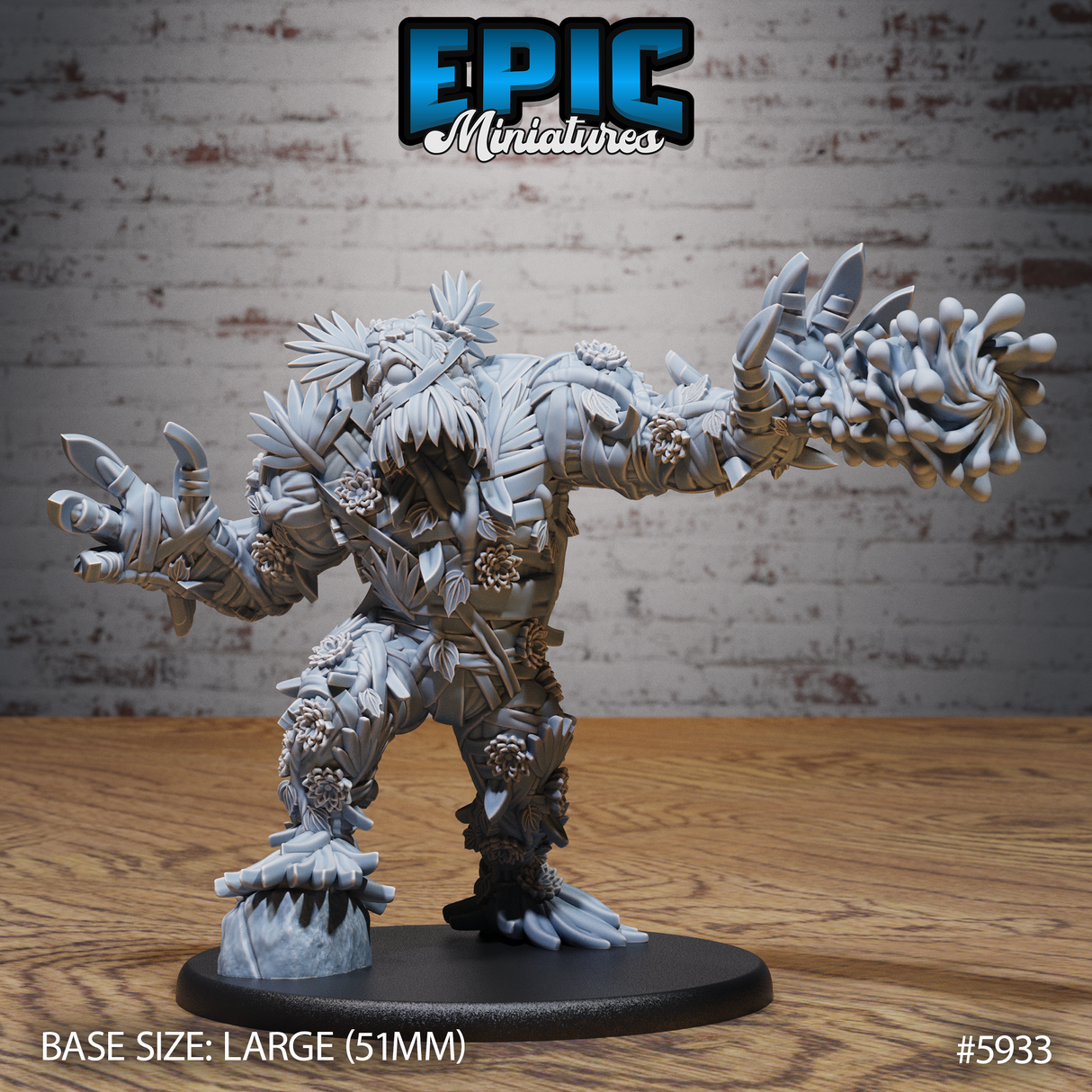 Lotus Golem Miniature