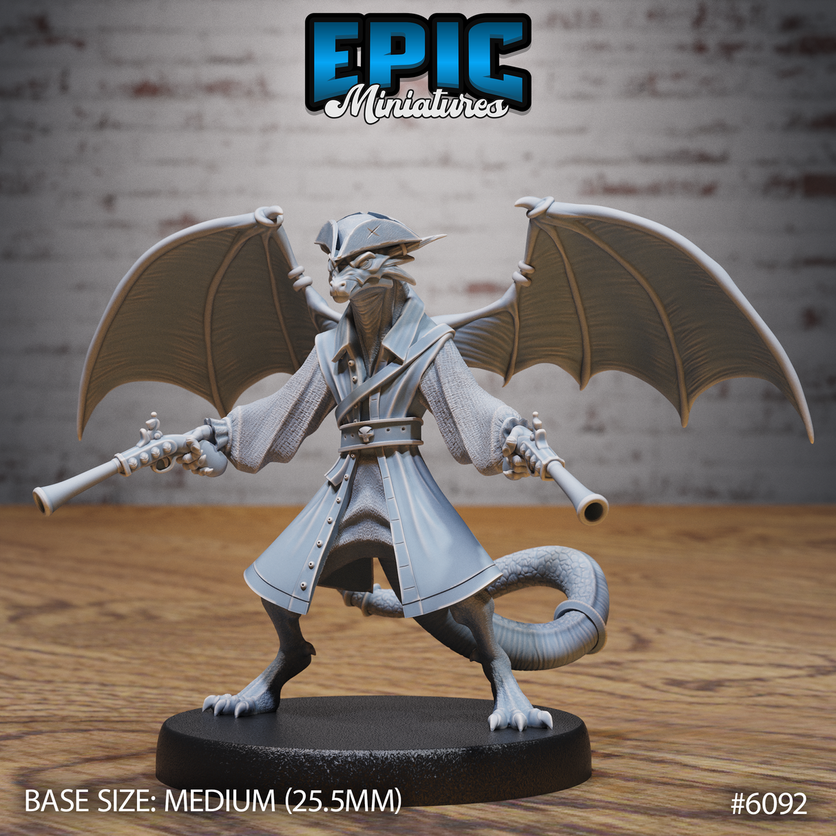 Draco Pirate Miniature