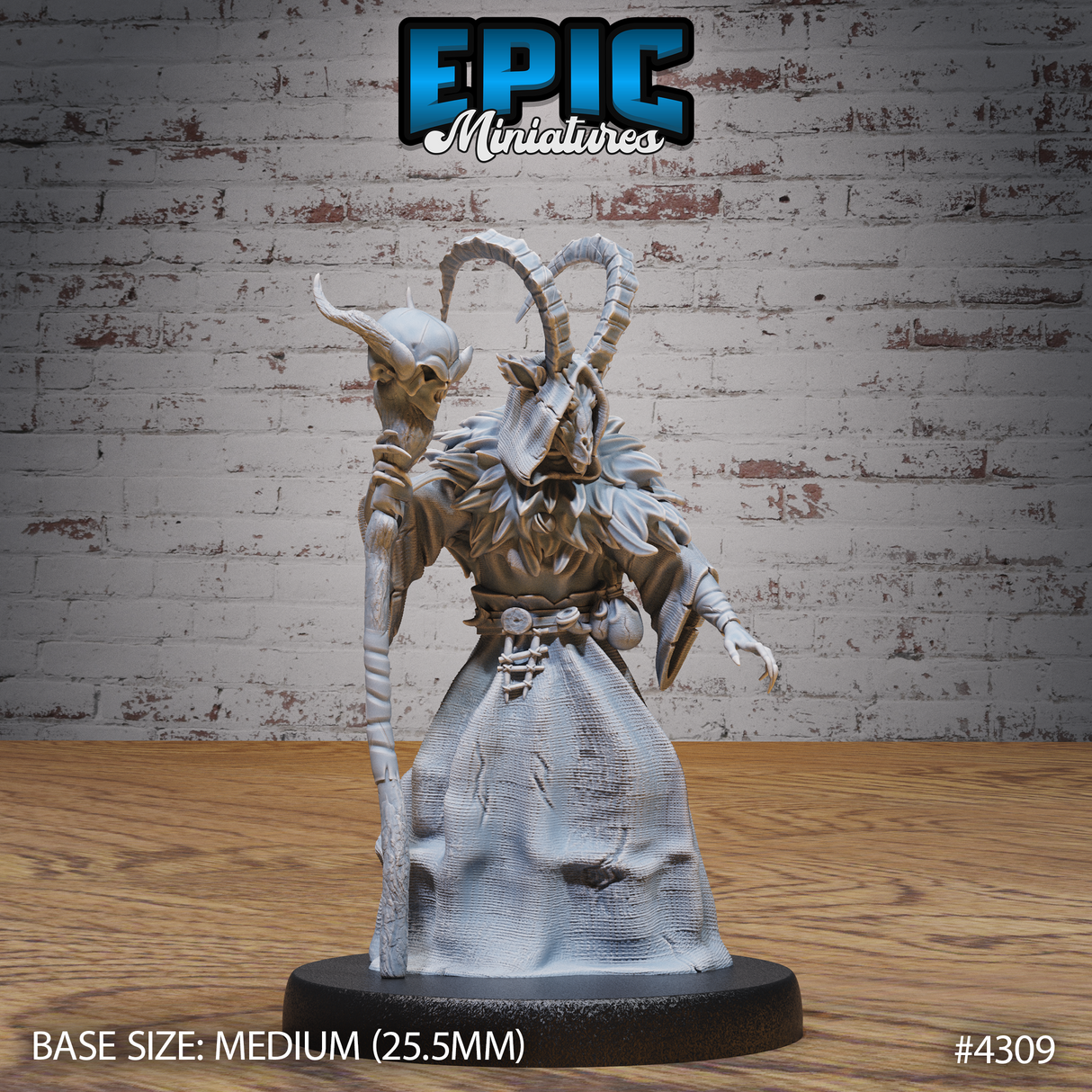 Demonic Cultist Miniature