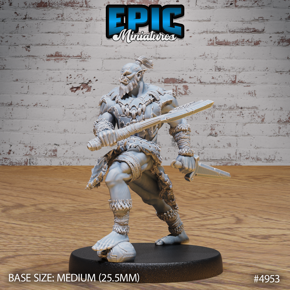 Orc Warrior Miniature
