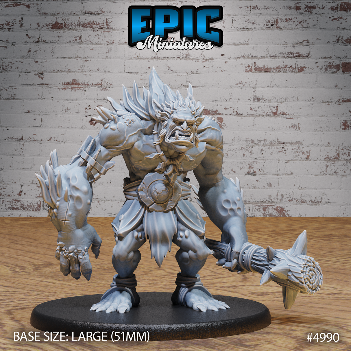 Savage Troll Miniature