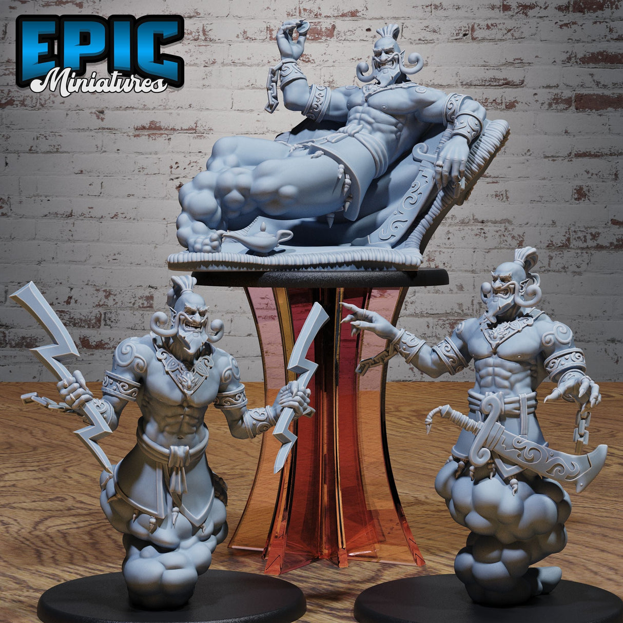 Grinning Djinn Miniature