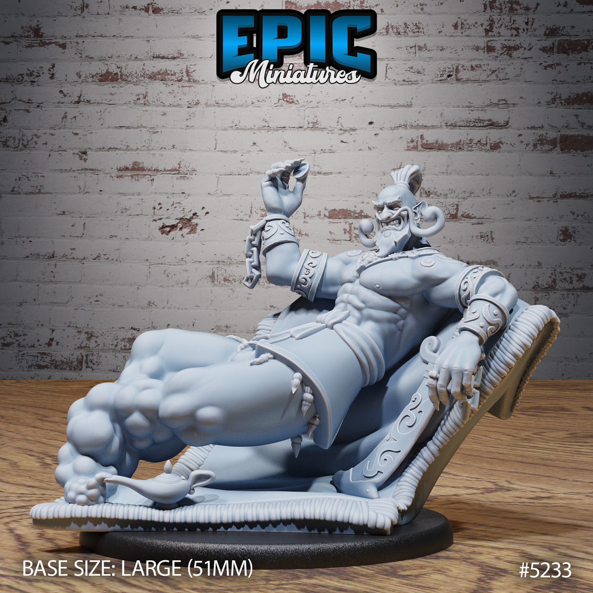 Grinning Djinn Miniature