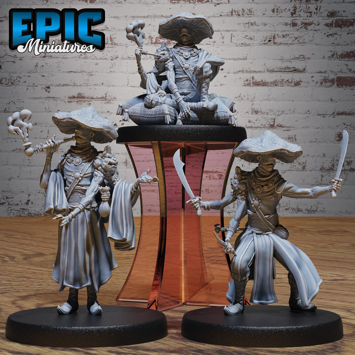 Oriental Fungi Merchant Miniature