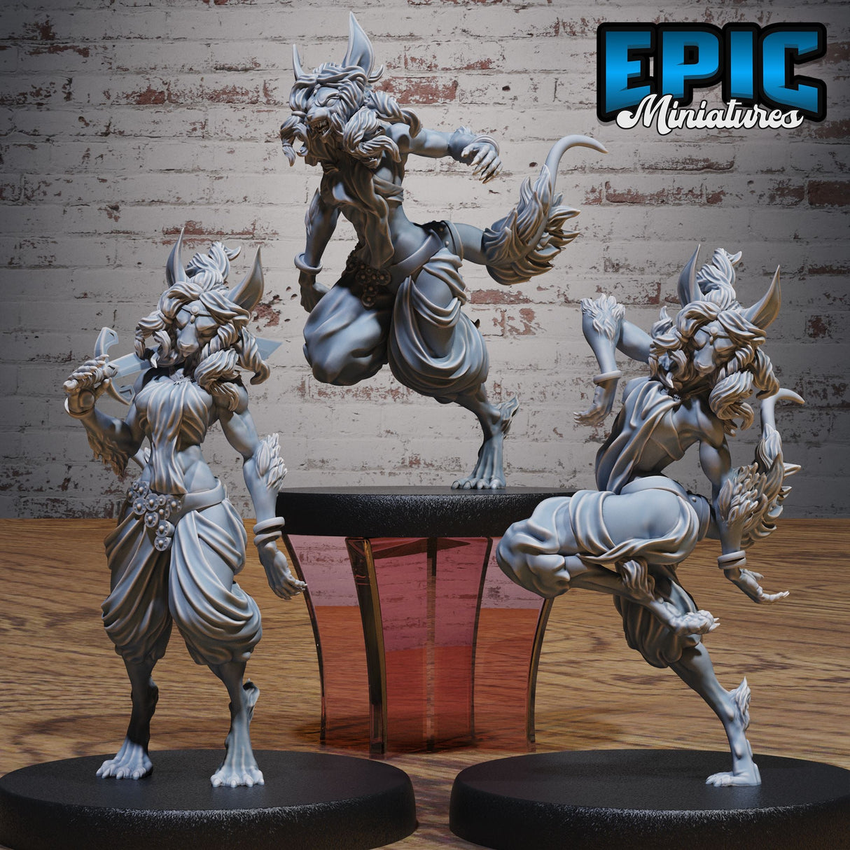 Lynx Folk Dancer Miniature