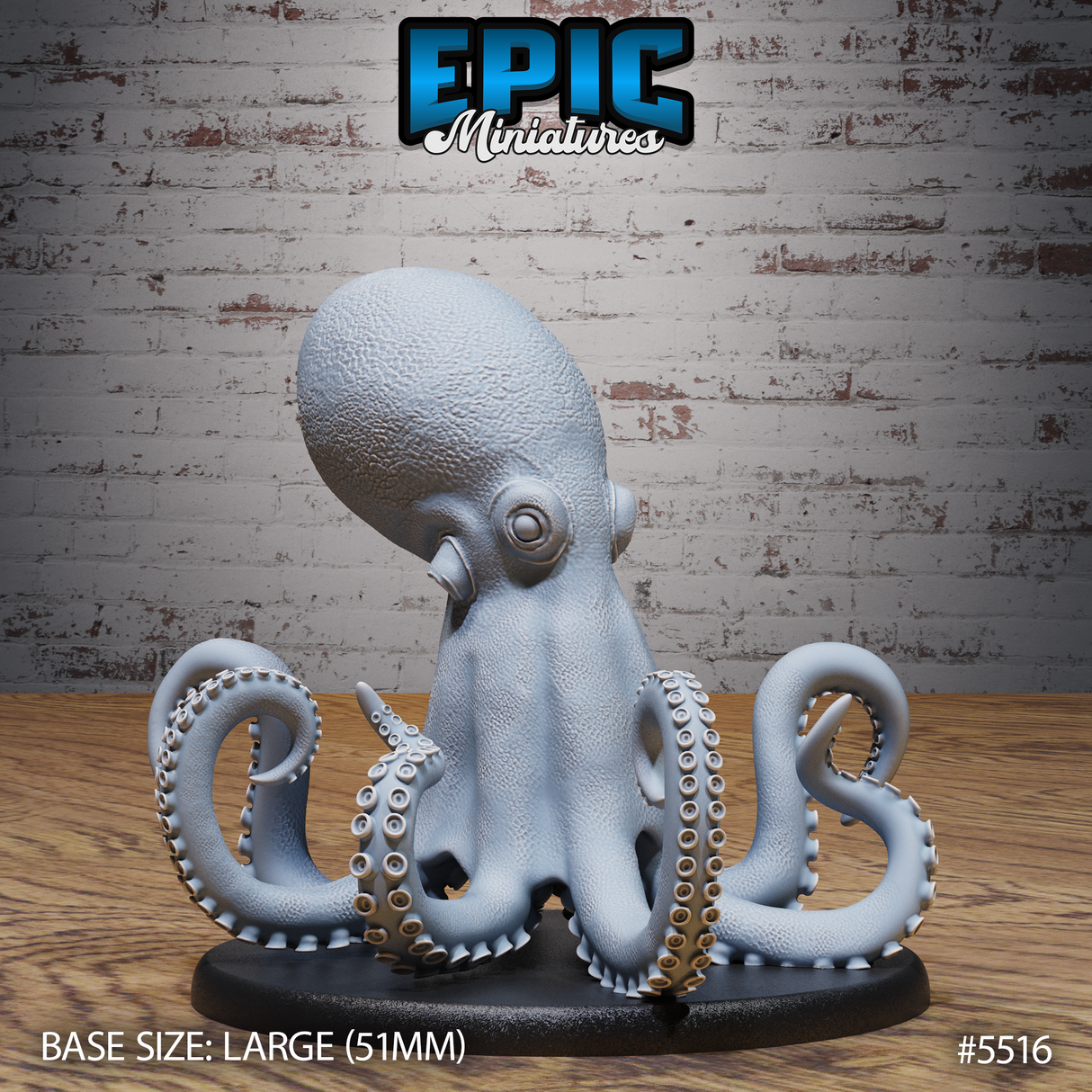 Giant Octopus Miniature