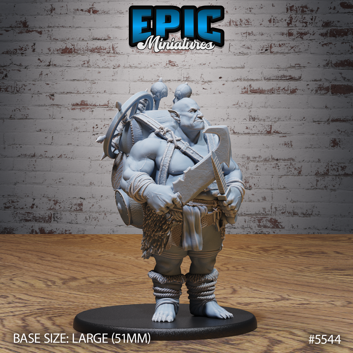 Ogre Butcher Miniature