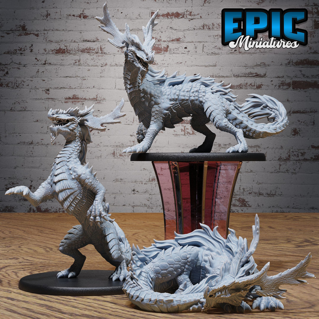 Forest Drake Miniature
