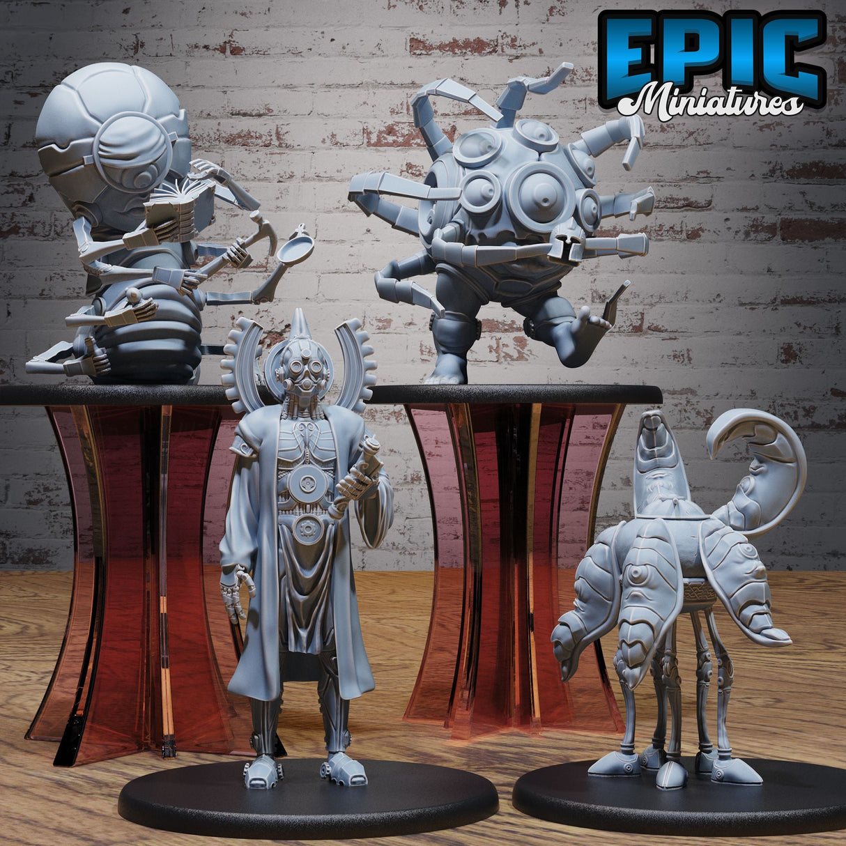Warforged Construct Set Miniature