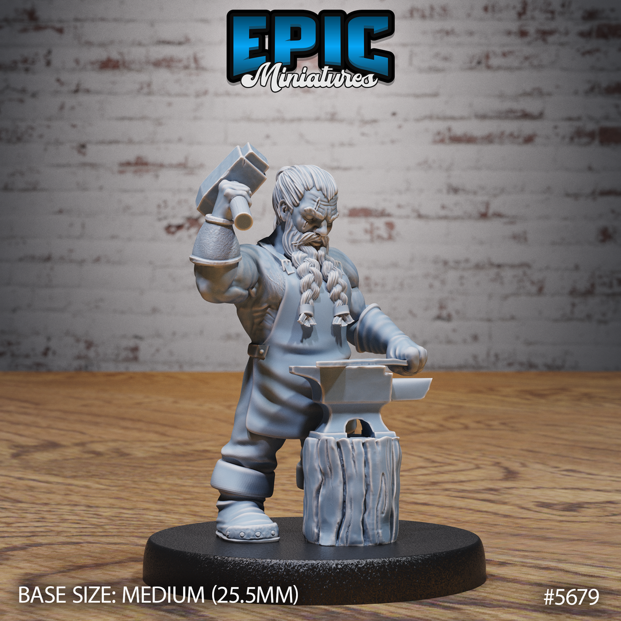 Mighty Dwarf Miniature