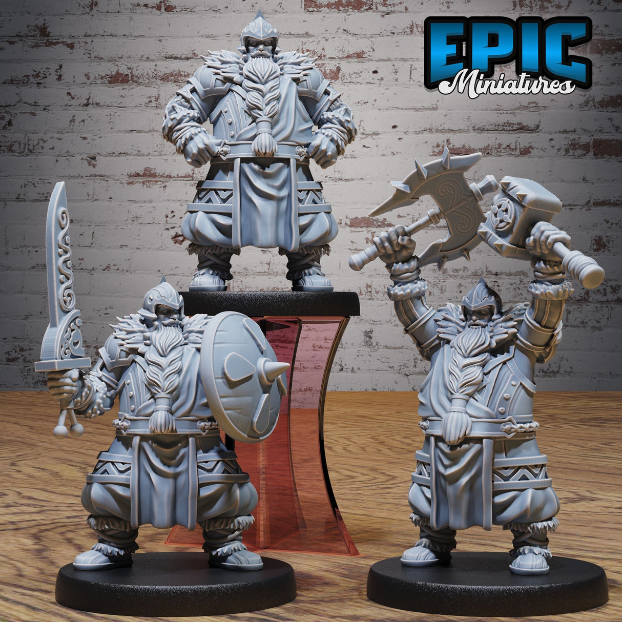 Dwarf Fighter Miniature