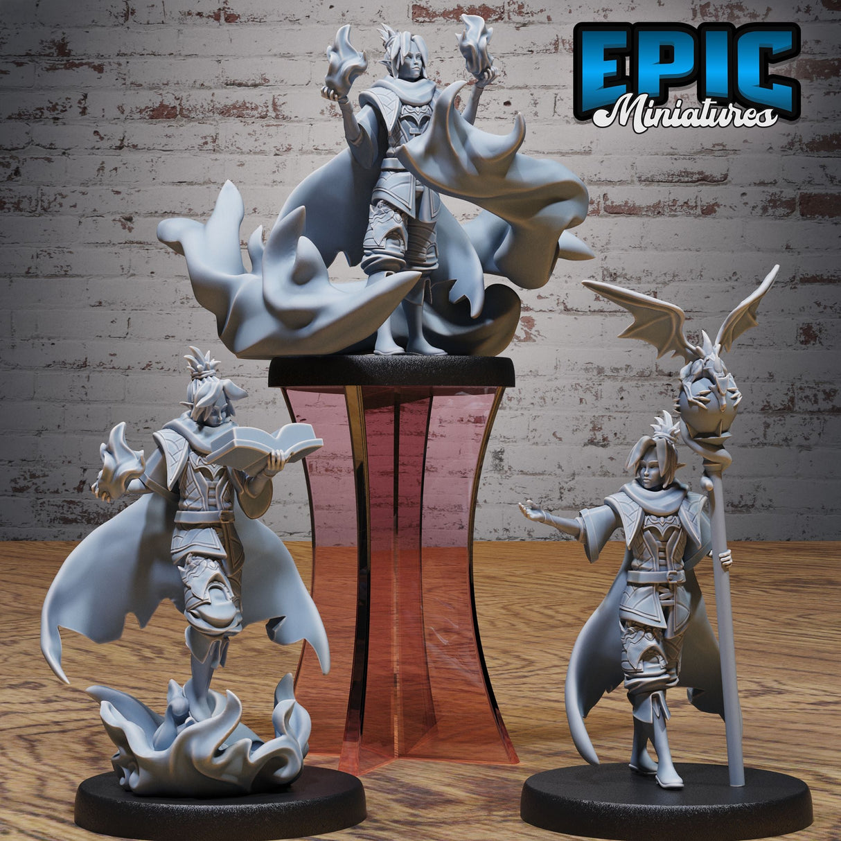 Dragonfire Sorcerer Miniature
