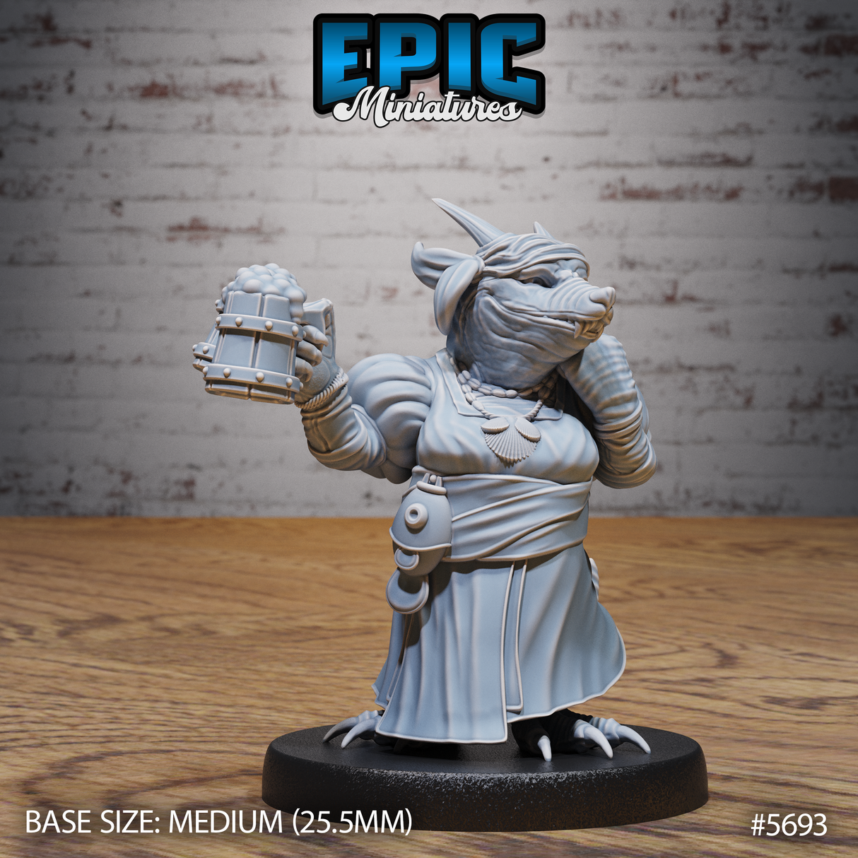 Mama Kobold Maid Miniature