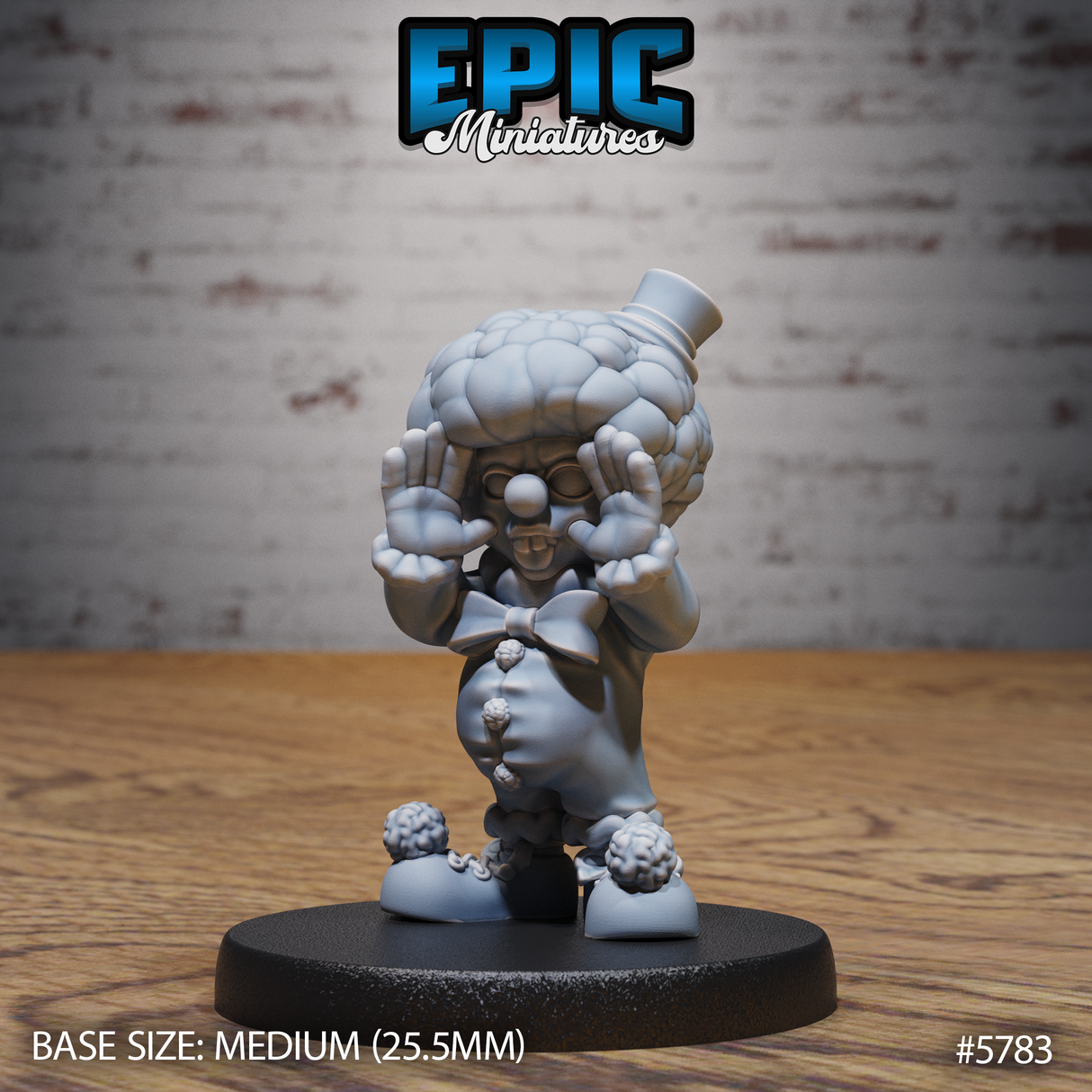 Circus Clown Character Set Miniature