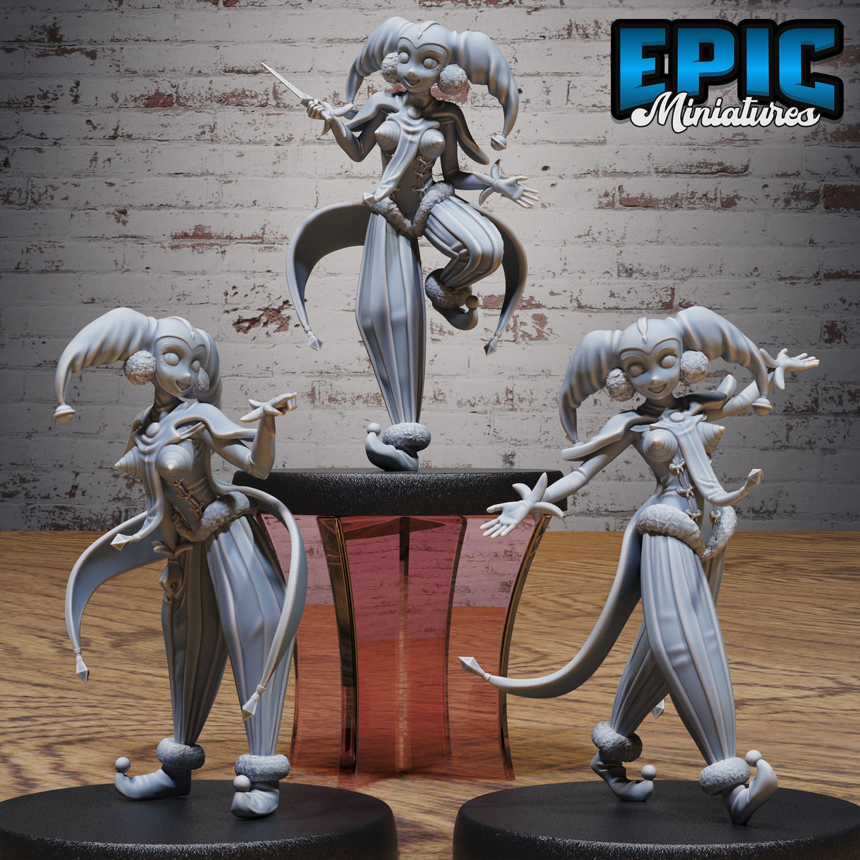 Jester Girl Miniature