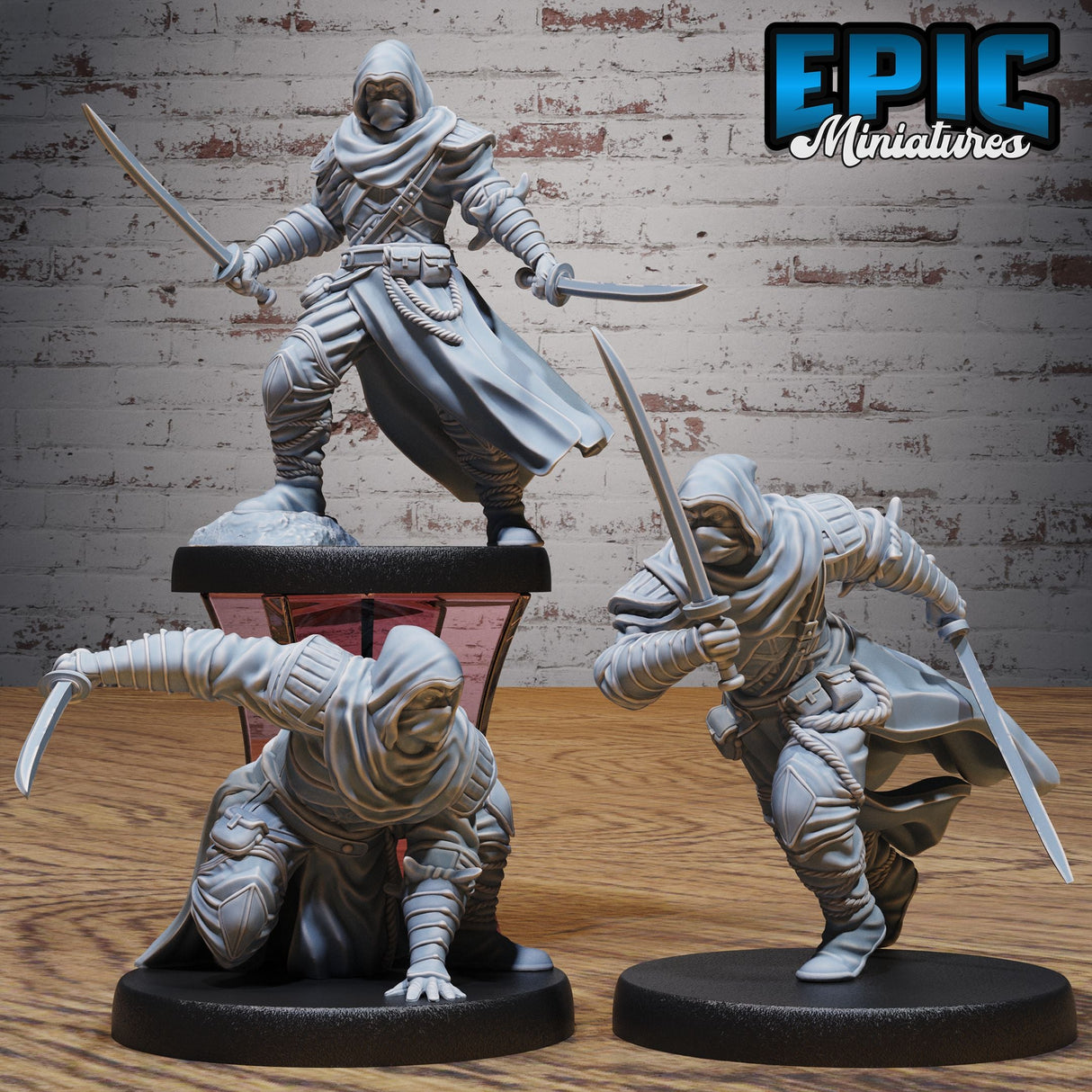 White Ninja Miniature