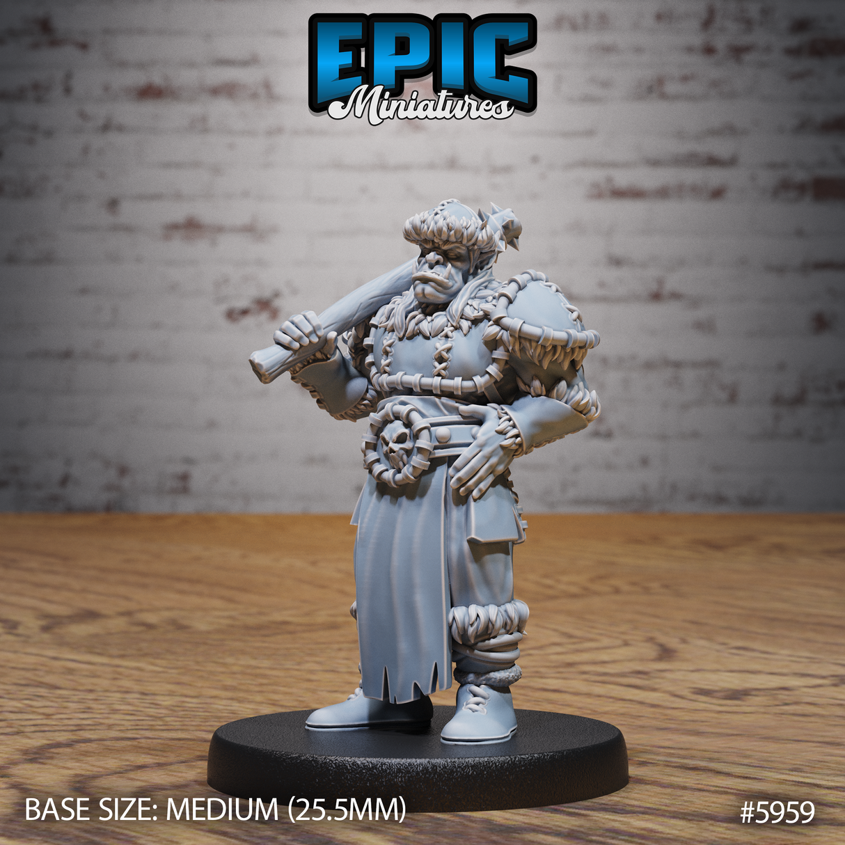 Snow Orc Miniature