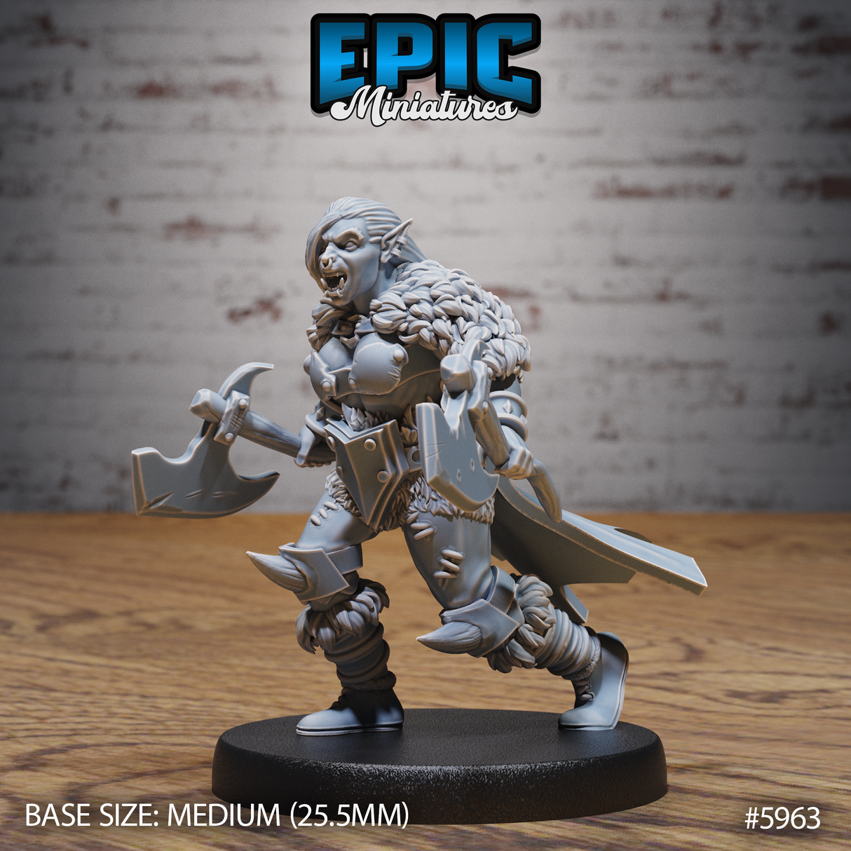Snow Orc Miniature
