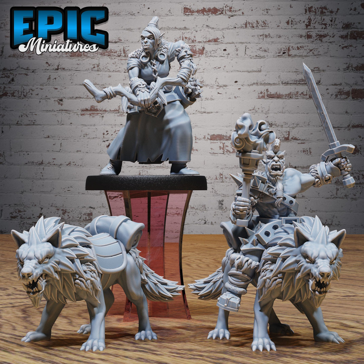 Snow Orc Miniature