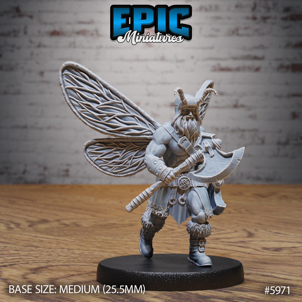 Barbarian Fairy Miniature