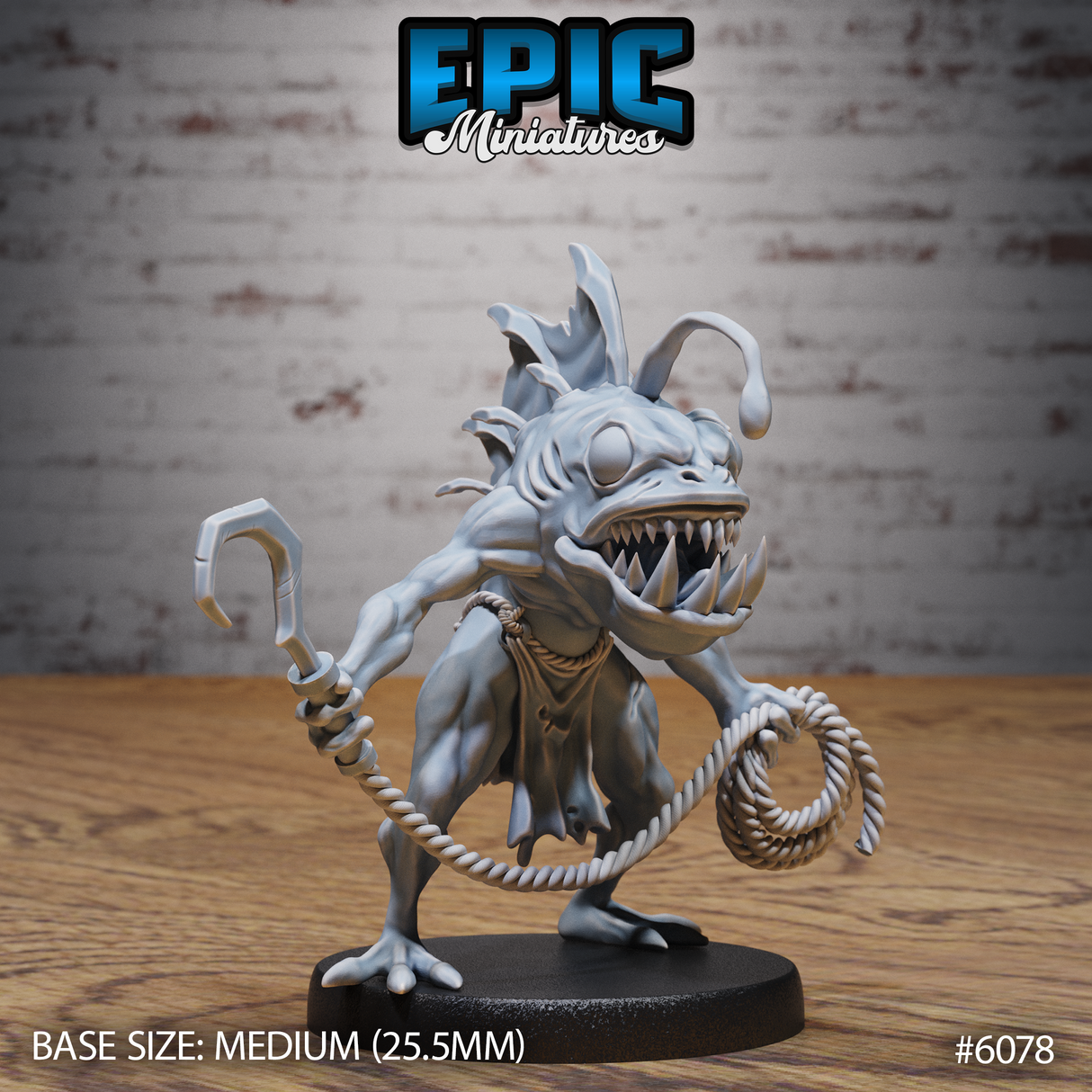 Angler Fish Savage Miniature