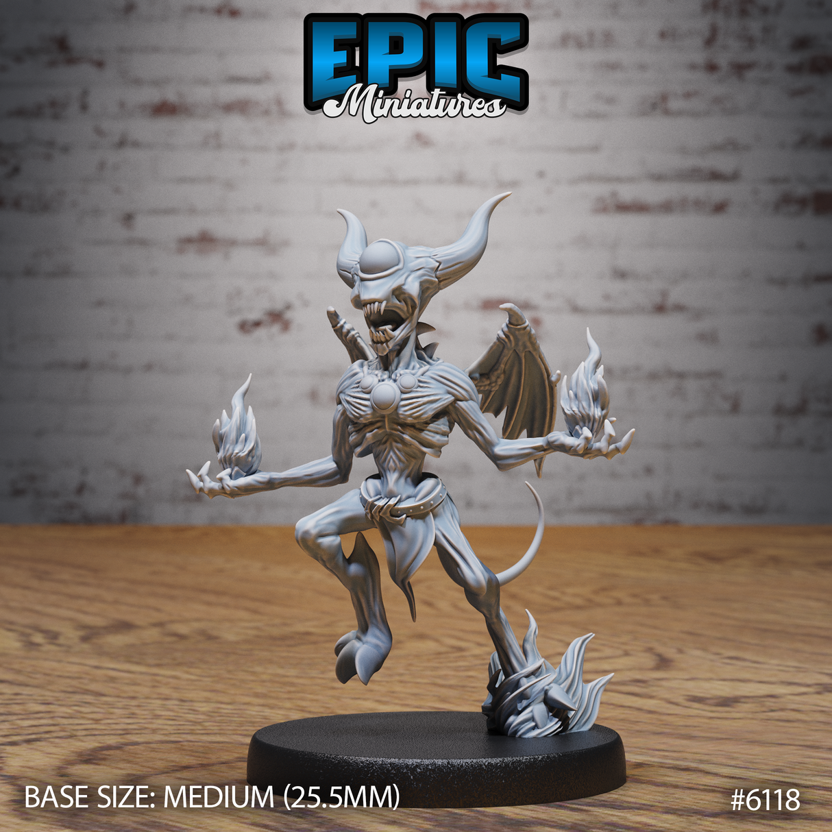 Pyro Demon Miniature