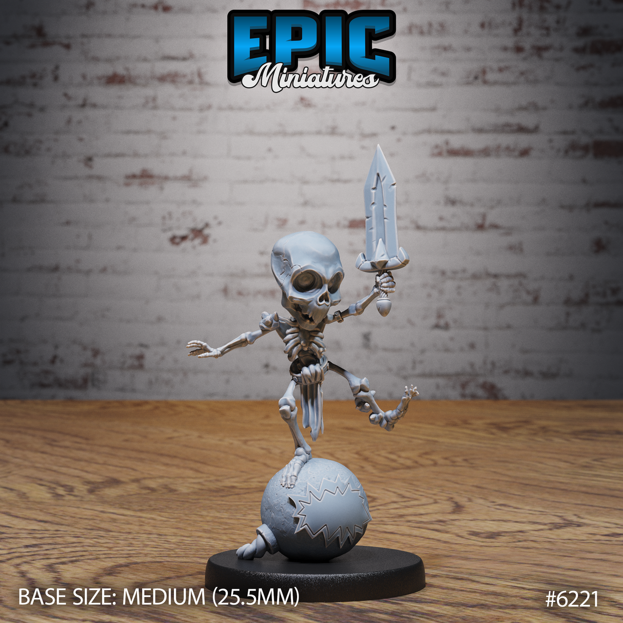 Gnome Skeleton Miniature