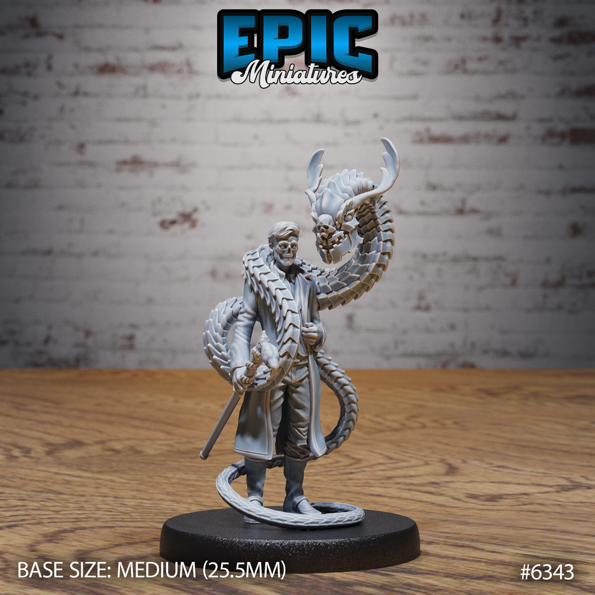 Blue Warlock Miniature | Sculpt A