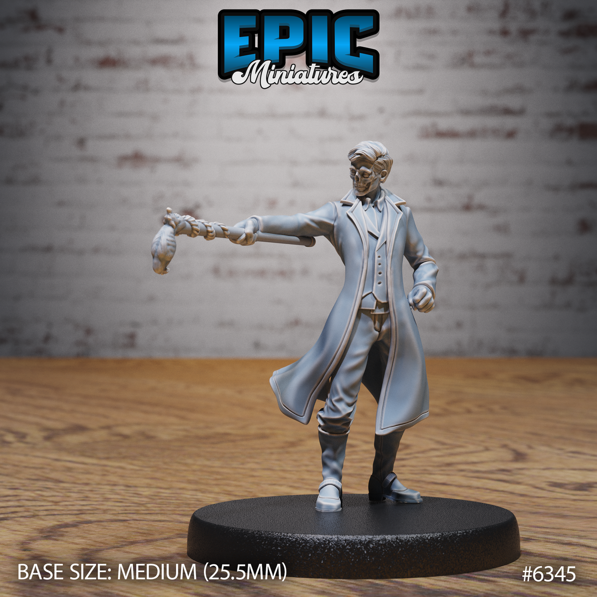Blue Warlock Miniature | Sculpt C