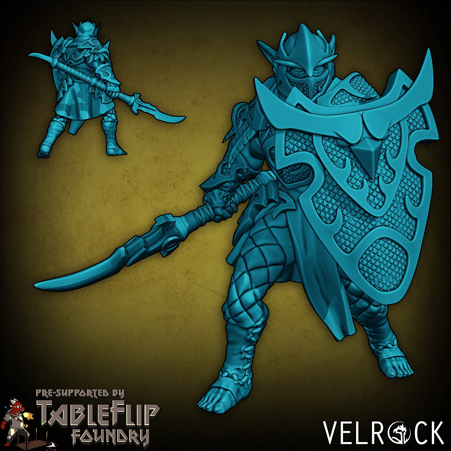 Night Elf Guard Miniature