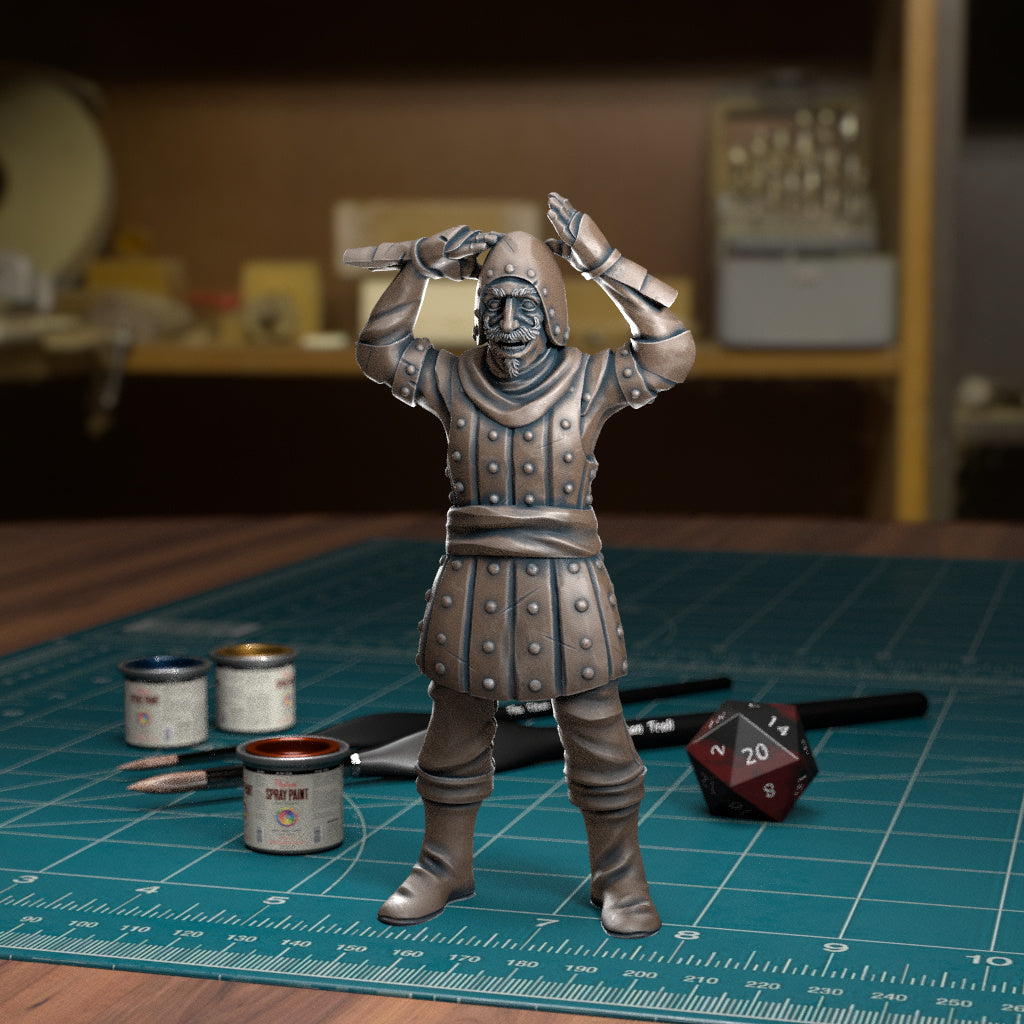 Wholley Braille 1 Miniature | Enhance Your Tabletop Battles - Tabletop RPG & D&D miniature. Perfect for wargaming & collector