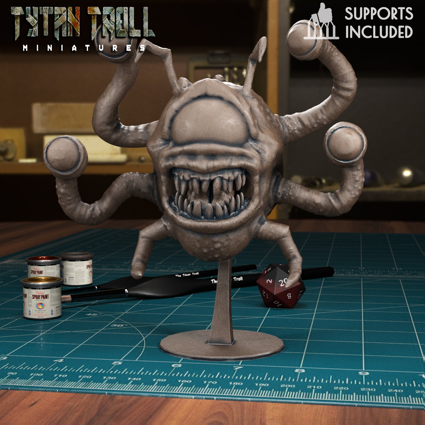 Beholder Bundle 1 Miniature | A Must-Have For Miniature Collectors - Tabletop RPG & D&D miniature. Perfect for wargaming & co