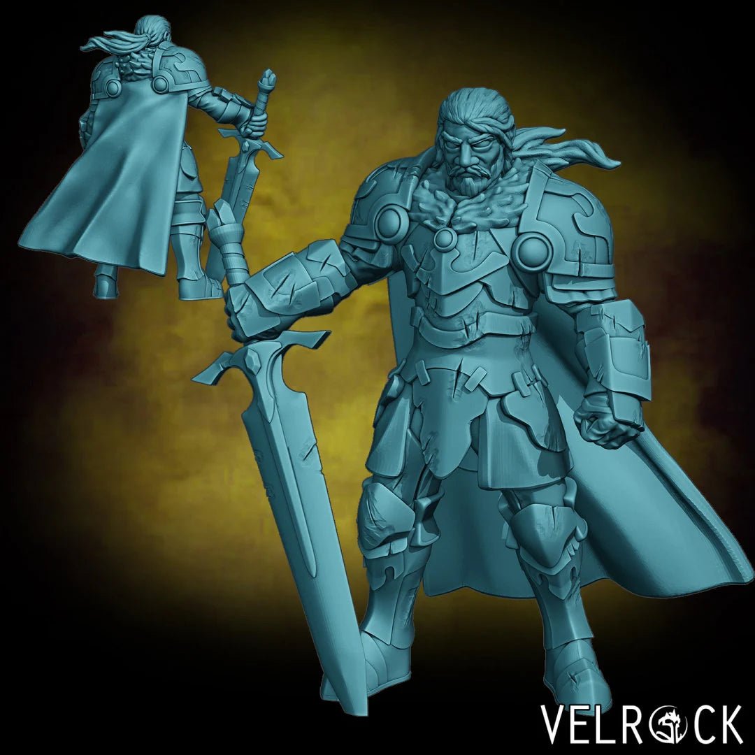 Desert Adventure Party Miniature | A - Tabletop RPG & D&D miniature. Perfect for wargaming & collectors