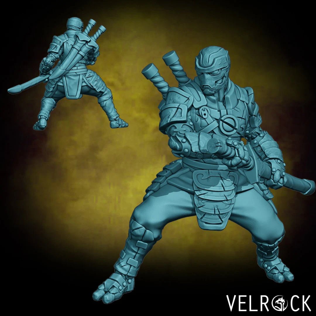 Desert Adventure Party Miniature | D - Tabletop RPG & D&D miniature. Perfect for wargaming & collectors