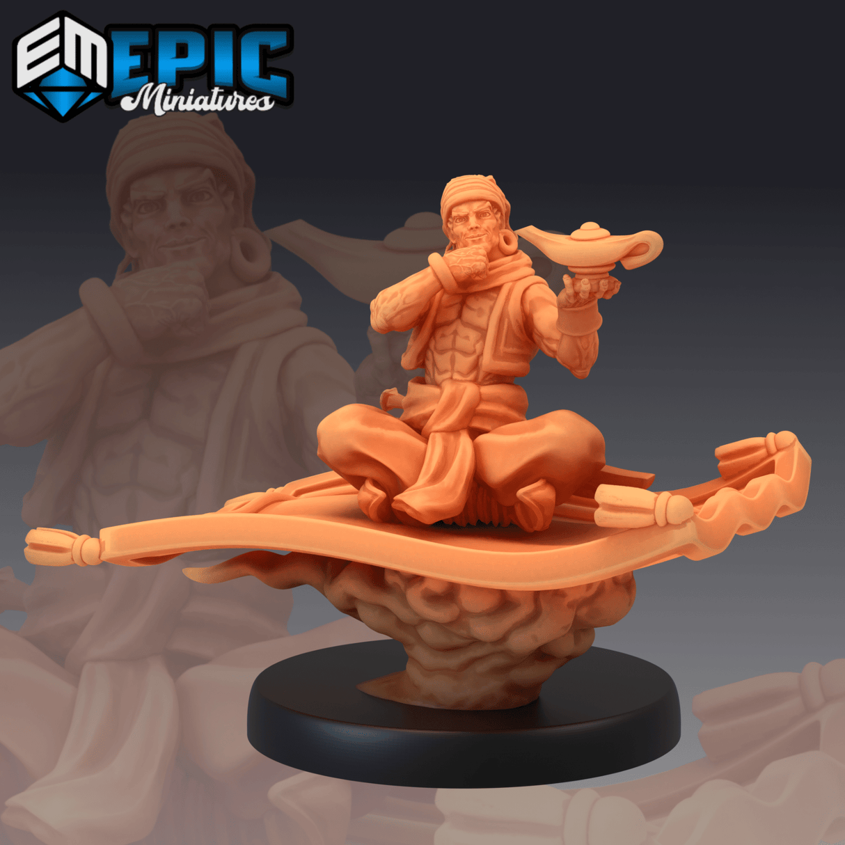 Aladdin Series Miniature | Epic Addition To Any Game | C - Tabletop RPG & D&D miniature. Perfect for wargaming & collectors